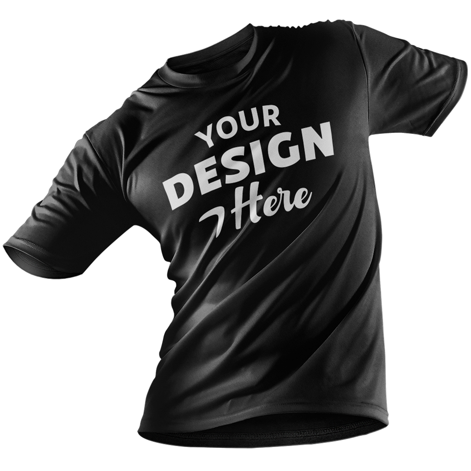 Polyester T Shirts custom logo